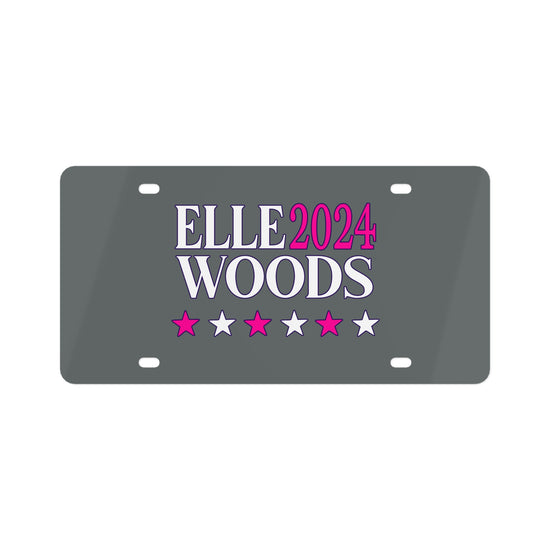 Elle Woods 2024 License Plate - Fandom-Made