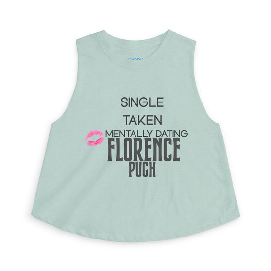 Mentally Dating Florence Pugh Women's Crop Top - Fandom-Made