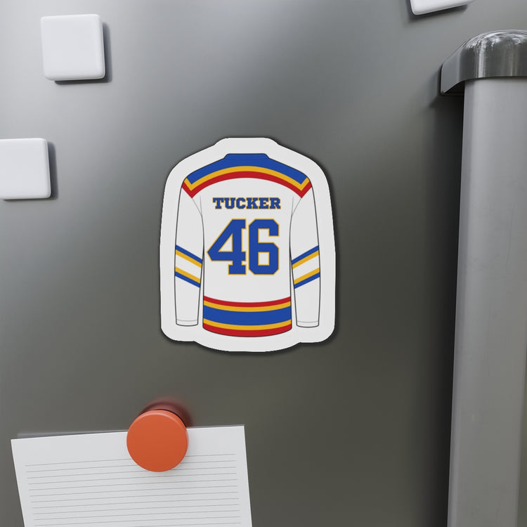 Tucker Jersey Die-Cut Magnet
