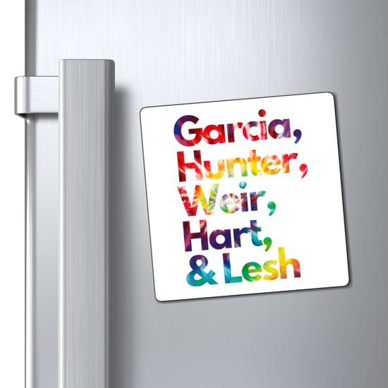 Grateful Names Magnets - Fandom-Made