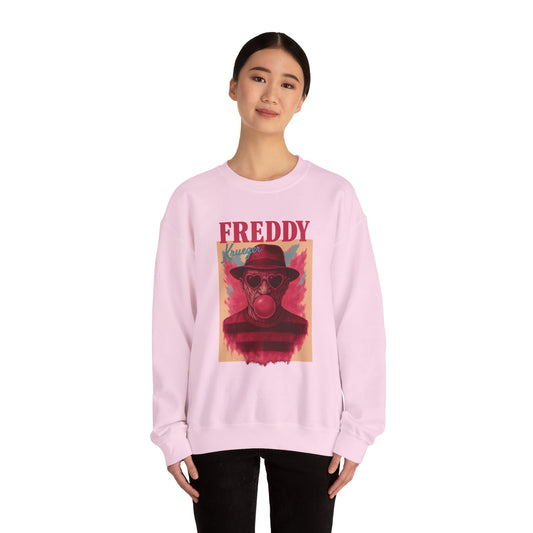 Freddy Loves Bubblegum Unisex Sweatshirt