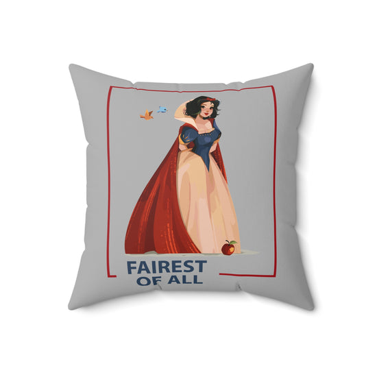 Fairest Of All Square Pillow - Fandom-Made