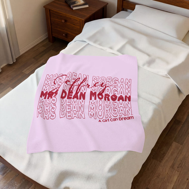 Mrs. JDM Velveteen Plush Blanket