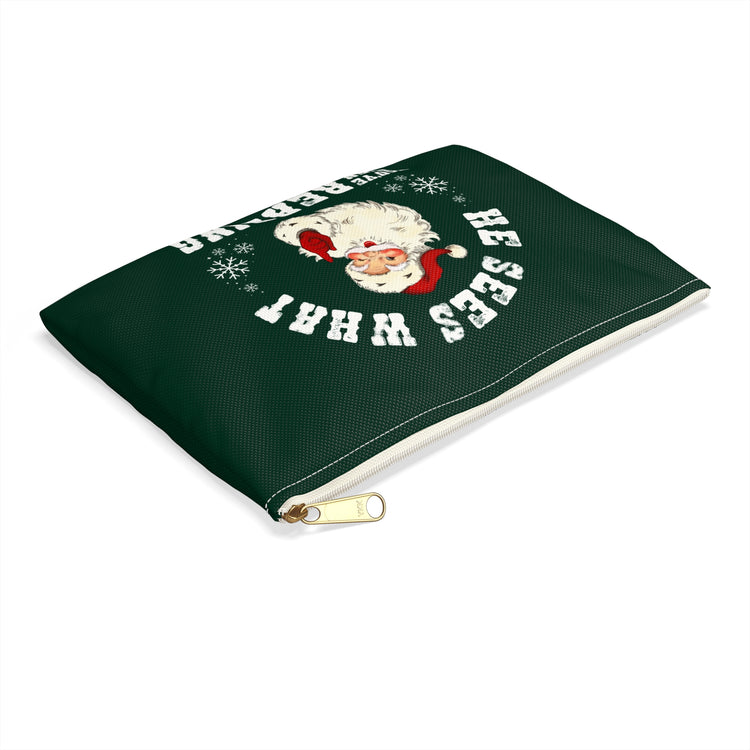 He Sees What You've Been Reading Pouch