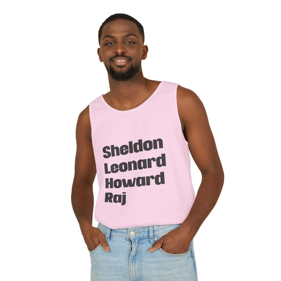 Big Bang Names Tank Top - Fandom-Made