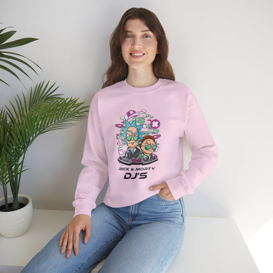 DJs Rick & Morty Unisex Sweatshirt - Fandom-Made