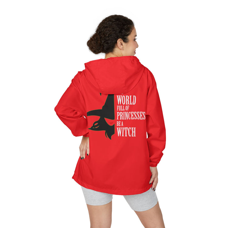 Be a Witch Unisex Full-Zip Windbreaker Jacket