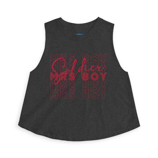 Mrs. Soldier Boy Women's Crop Top - Fandom-Made