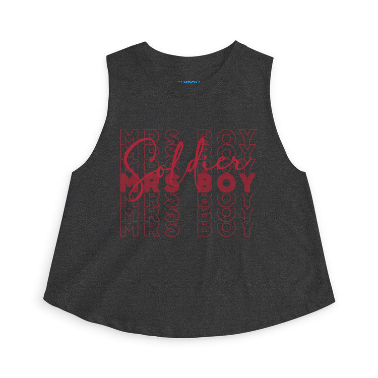 Mrs. Soldier Boy Women's Crop Top - Fandom-Made