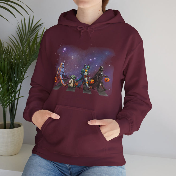 Galaxy Walking Unisex Hoodie - Fandom-Made