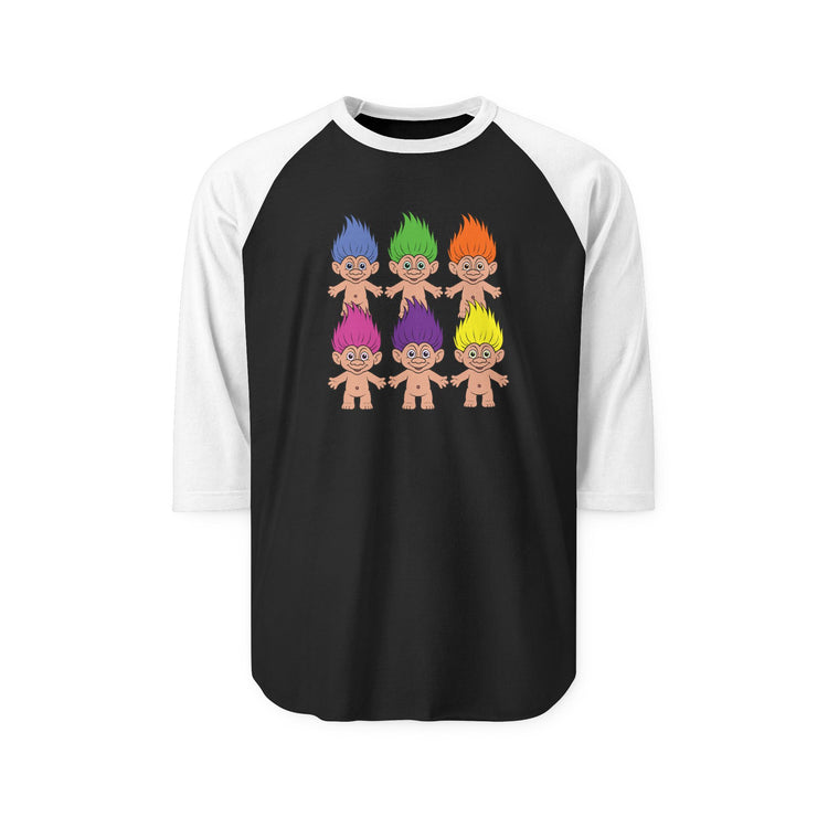 Trolling 3/4 Raglan Shirt - Fandom-Made