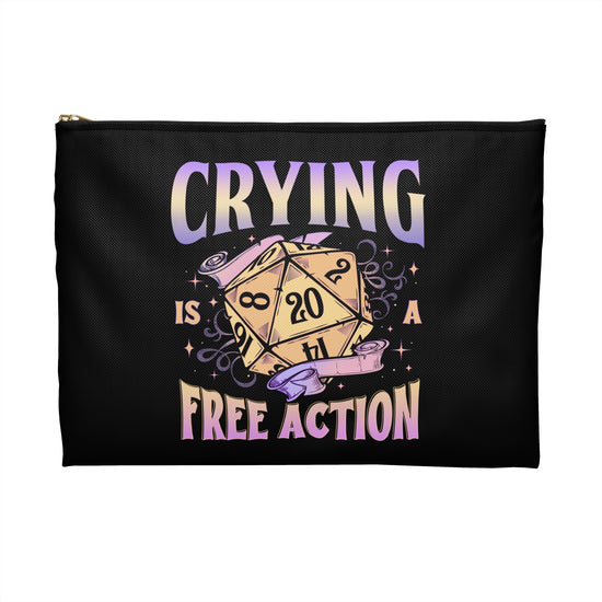 Crying Is a Free Action Pouch - Fandom-Made