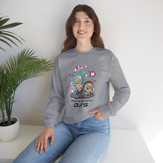 DJs Rick & Morty Unisex Sweatshirt - Fandom-Made