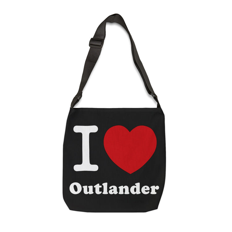 I Love Outlander Tote Bag