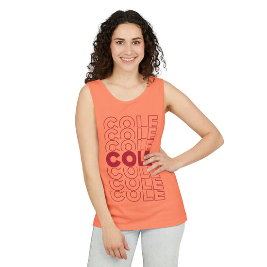 Cole Unisex Garment-Dyed Tank Top - Fandom-Made