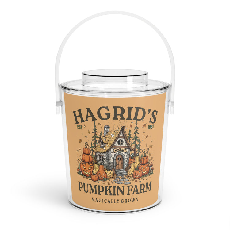 Hagrid's Pumpkins Ice Bucket with Tongs