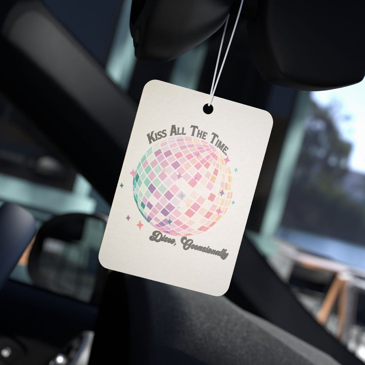 Kiss All The Time Car Air Freshener - Fandom-Made