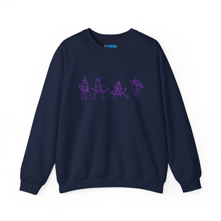 Hawkeye Outline Sweatshirt