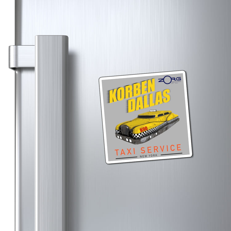 Korben Dallas Taxi Service Magnet