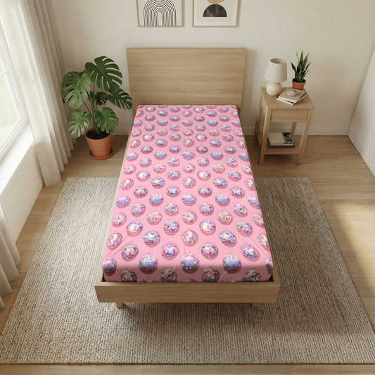 Discoing Twin Flat Sheet - Fandom-Made
