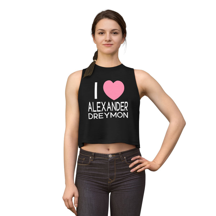 I Love Alexander Dreymon Women's Crop Top - Fandom-Made