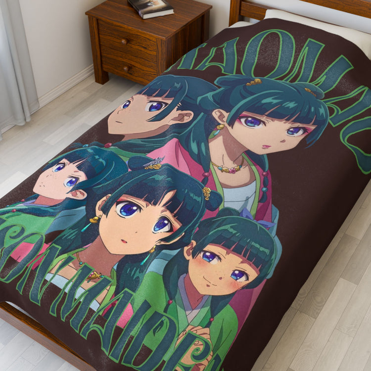 Poison Maiden Velveteen Plush Blanket - Fandom-Made