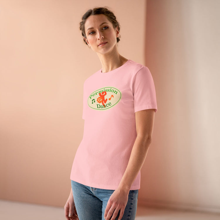 Permission to Dance Women's Relaxed T-Shirt