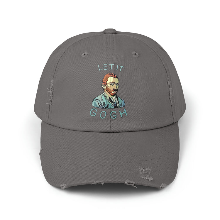 Let it Gogh Distressed Cap - Fandom-Made