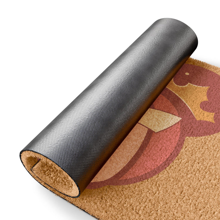 Aurora Pumpkin Doormat