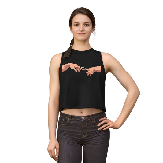 Pass It Women's Crop Top - Fandom-Made