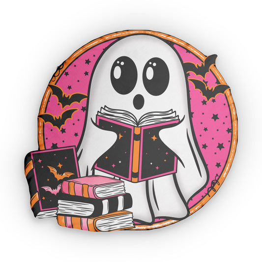 Ghosted-Shaped Pillow