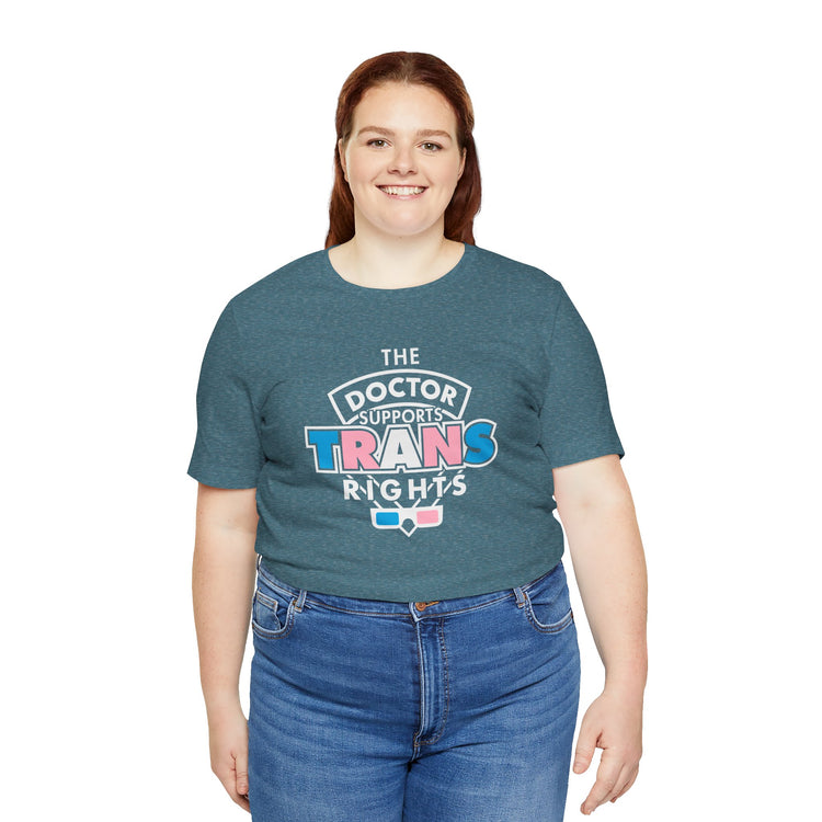 The Doctor Supports Trans Rights Unisex T-Shirt