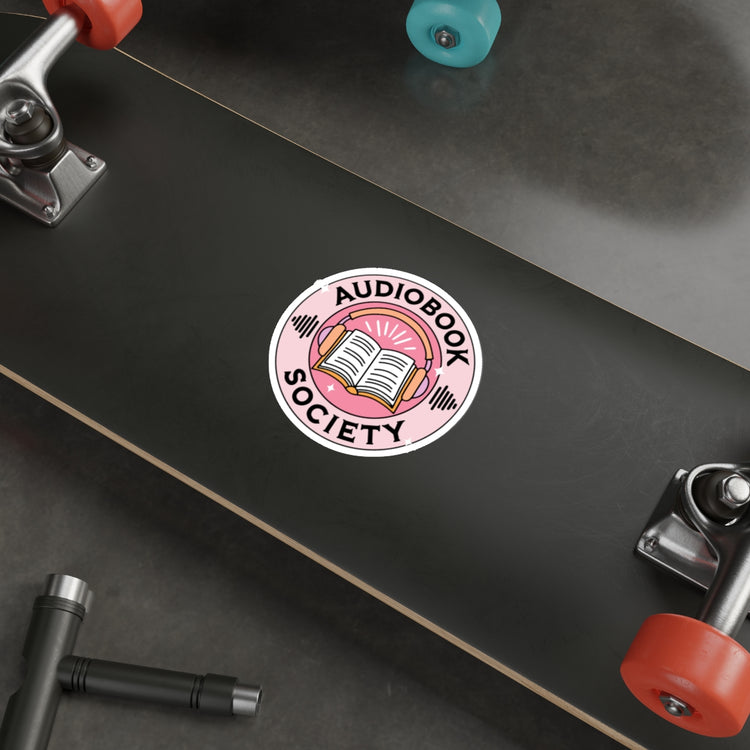 Audiobook Society Die-Cut Sticker