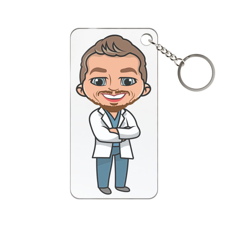 Mark Sloan Keychain Charm