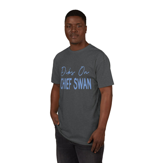 Dibs On Chief Swan Sueded T-Shirt