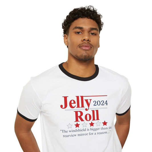 Jelly Roll 2024 Ringer T-Shirt - Fandom-Made