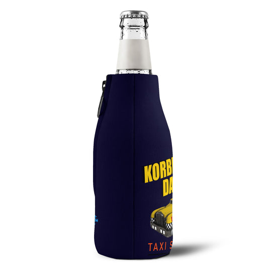 Korben Dallas Taxi Service Zip-Up Bottle Cooler Sleeve - Fandom-Made