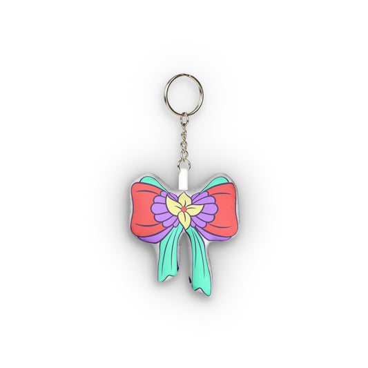 Ariel Bow Mini Plush Keychain - Fandom-Made