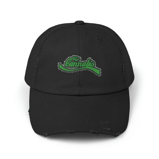 Enjoy Cannabis Distressed Cap - Fandom-Made