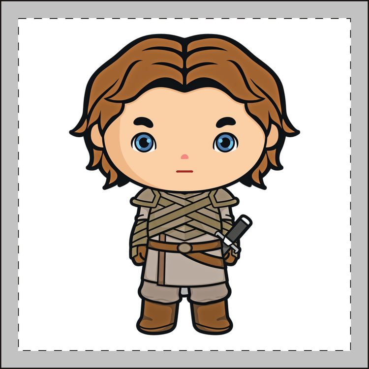 Ser Criston Cole Mini Plush Keychain