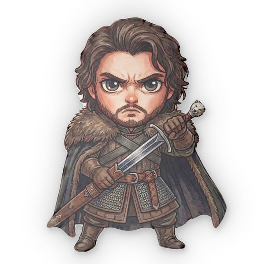 Jon Snow-Shaped Pillow