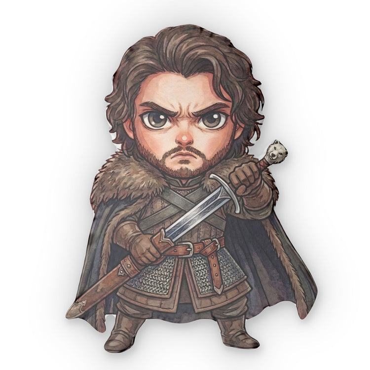 Jon Snow-Shaped Pillow