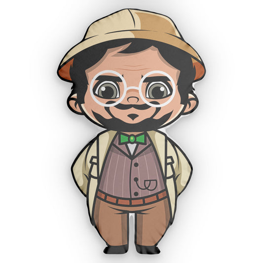 Professor Shelly Oberon-Shaped Pillow