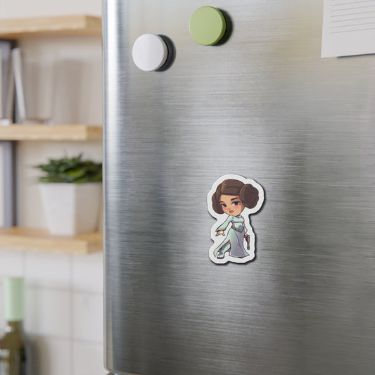 Princess Leia Die-Cut Magnet