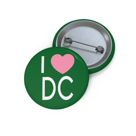 I Love DC Pin - Fandom-Made