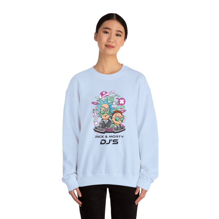 DJs Rick & Morty Unisex Sweatshirt - Fandom-Made