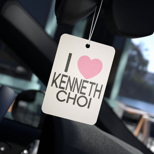 I Love Kenneth Choi Car Air Freshener - Fandom-Made