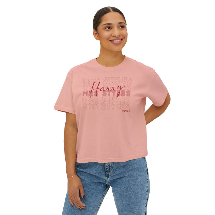 Mrs. Styles Women's Boxy Tee