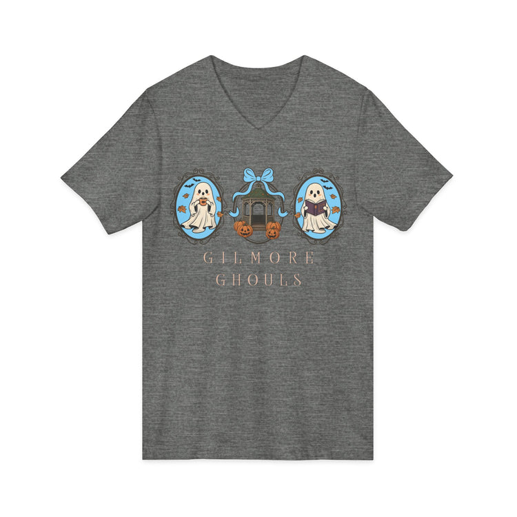 Gilmore Ghouls Unisex V-Neck Tee - Fandom-Made