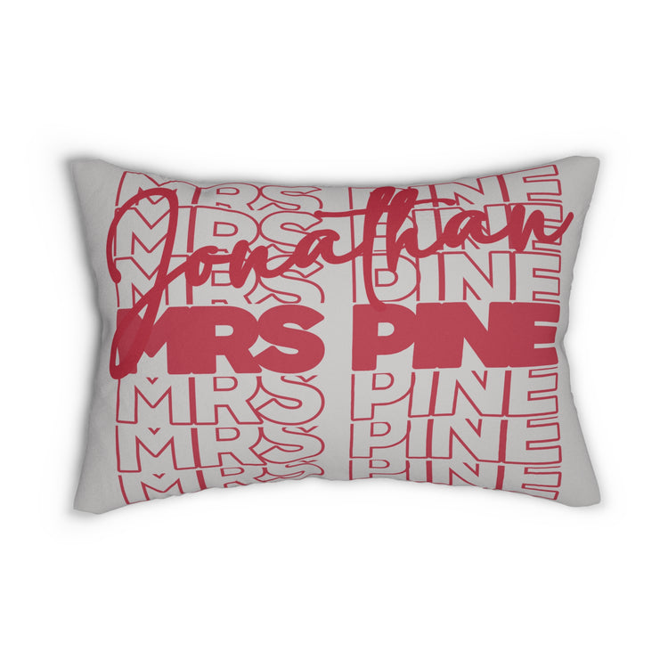 Mrs. Jonathan Pine Pillow